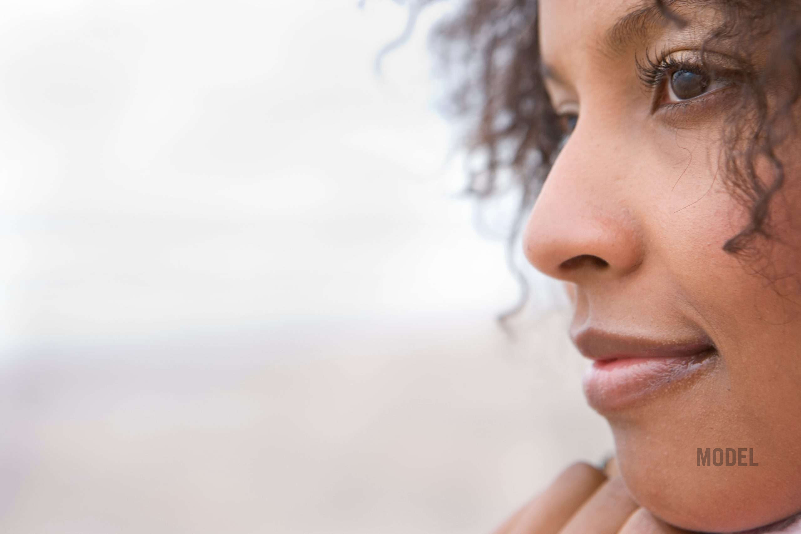 Natural rhinoplasty profile with balanced nasal contour and soft tip definition